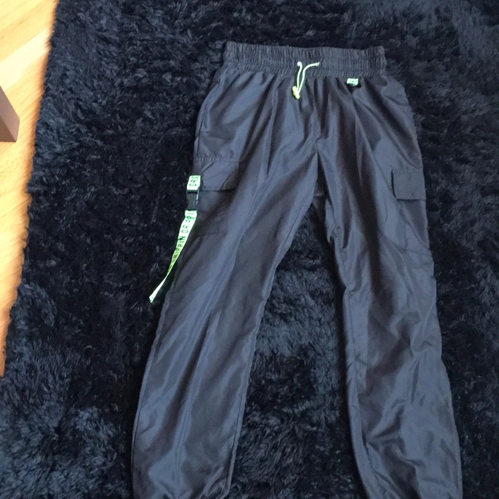 Black joggers